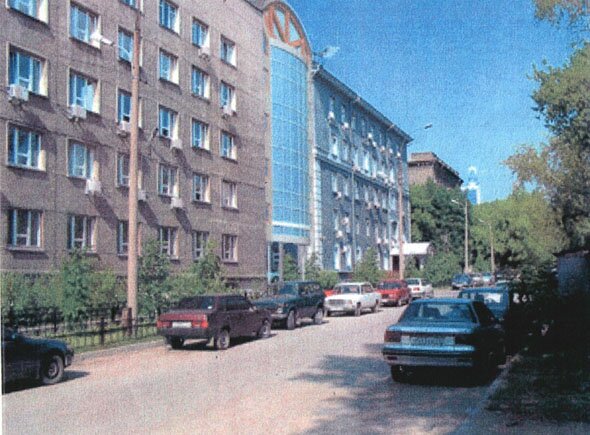 Вставка для нужд ОАО «Новосибирскэнерго» между административными зданиями по ул. Свердлова №5 и №7